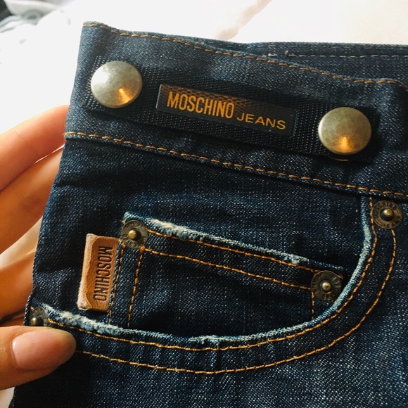 Moschino Grommet Jeans - Picture 2 of 9